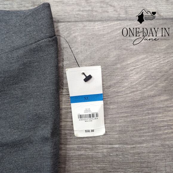 crown & ivy Pull On Ankle Pants Size XL Short - Picture 2 of 6